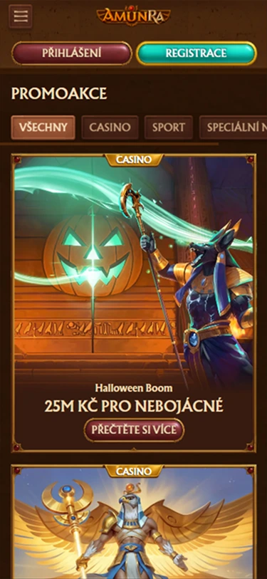 Promoakce AmunRa – Halloween Boom, 25 milionů Kč pro nebojácné